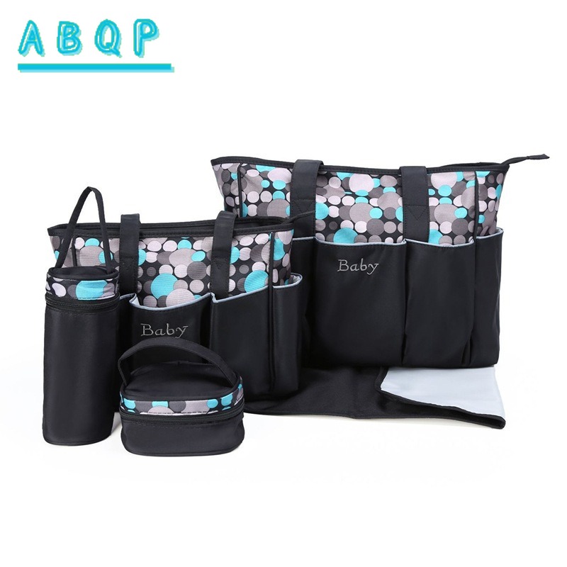 Baby Product Brand - Diaper Bag Handbag Luxury Brand 5-piece
