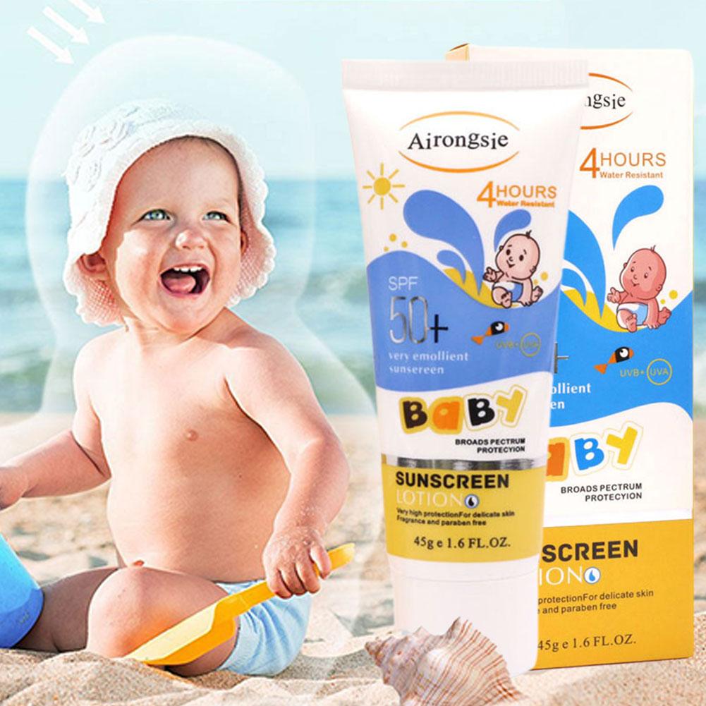 Airongsje SPF50+ Baby Sunscree - огляд і ціна Baby Sunscreen Lotion