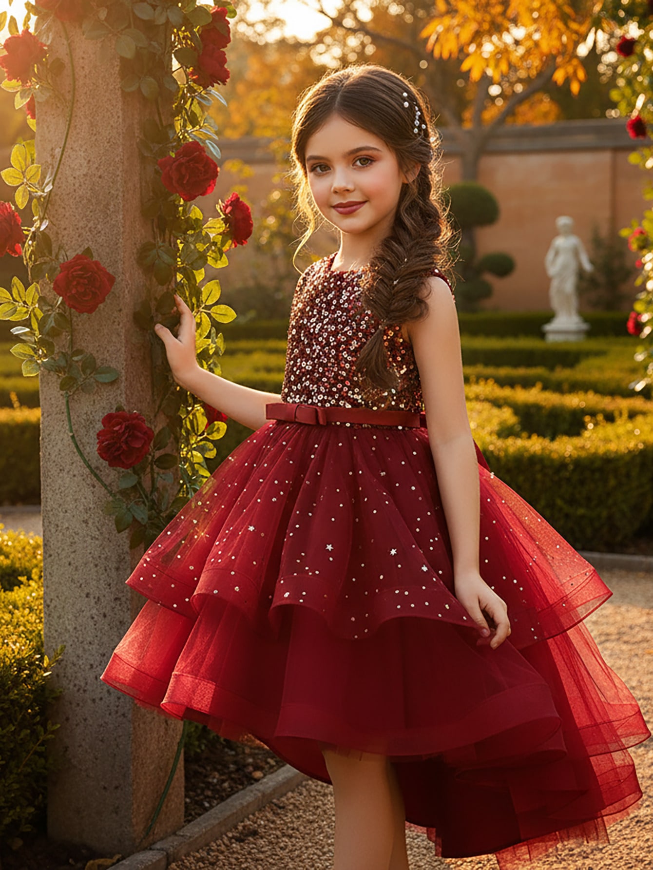 Baby Girl Princess Floral Sequ - огляд і ціна Baby Products Manufacturers