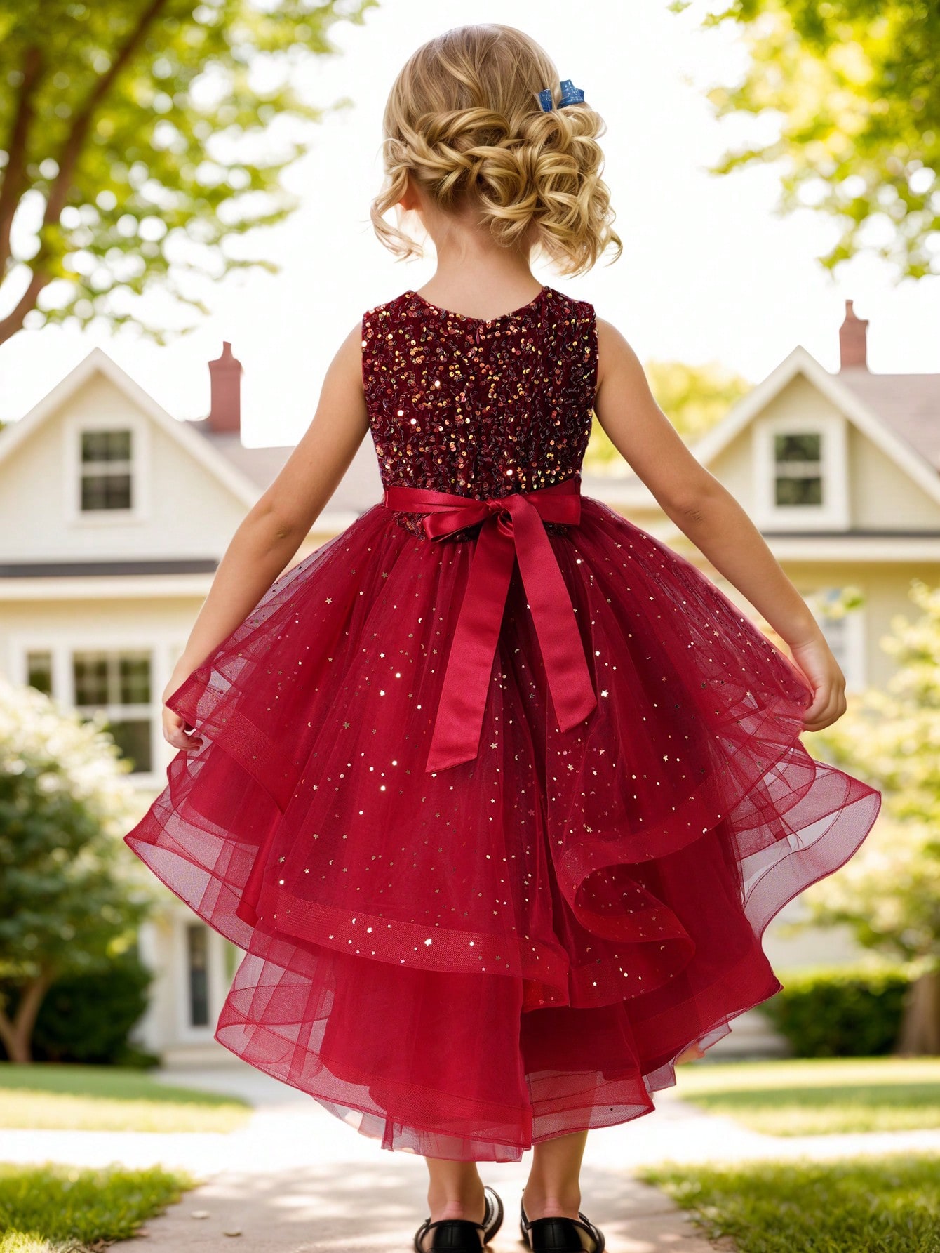 Baby Girl Princess Floral Sequ - огляд і ціна Baby Products Manufacturers