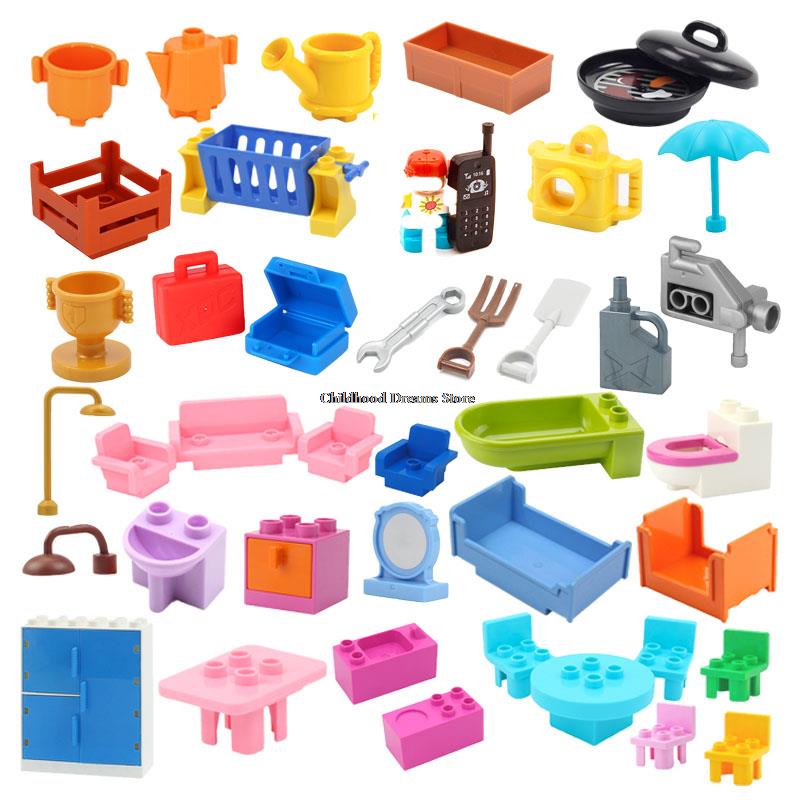 Big Building Blocks Furniture  - огляд і ціна Lego Set City
