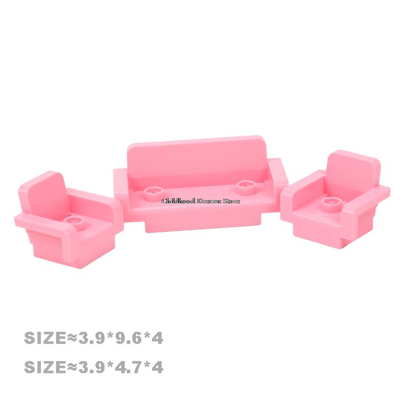 Big Building Blocks Furniture  - огляд і ціна Lego Set City