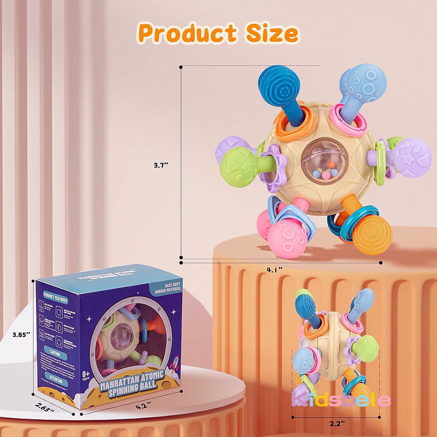 Newborn Infant Shake Grab Spin - огляд і ціна Baby Products Newborn