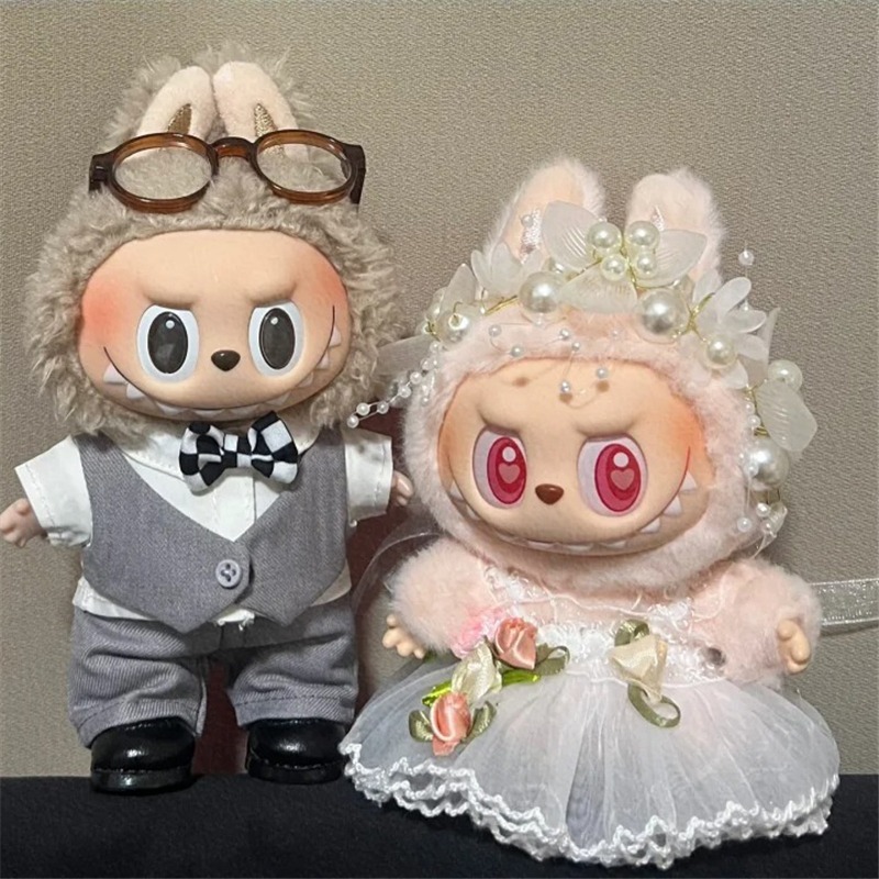 15 17cm For Labubu Doll Weddin - огляд і ціна Baby Products Manufacturers