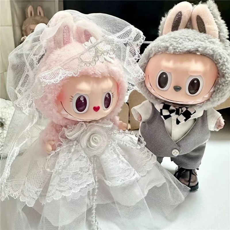 15 17cm For Labubu Doll Weddin - огляд і ціна Baby Products Manufacturers