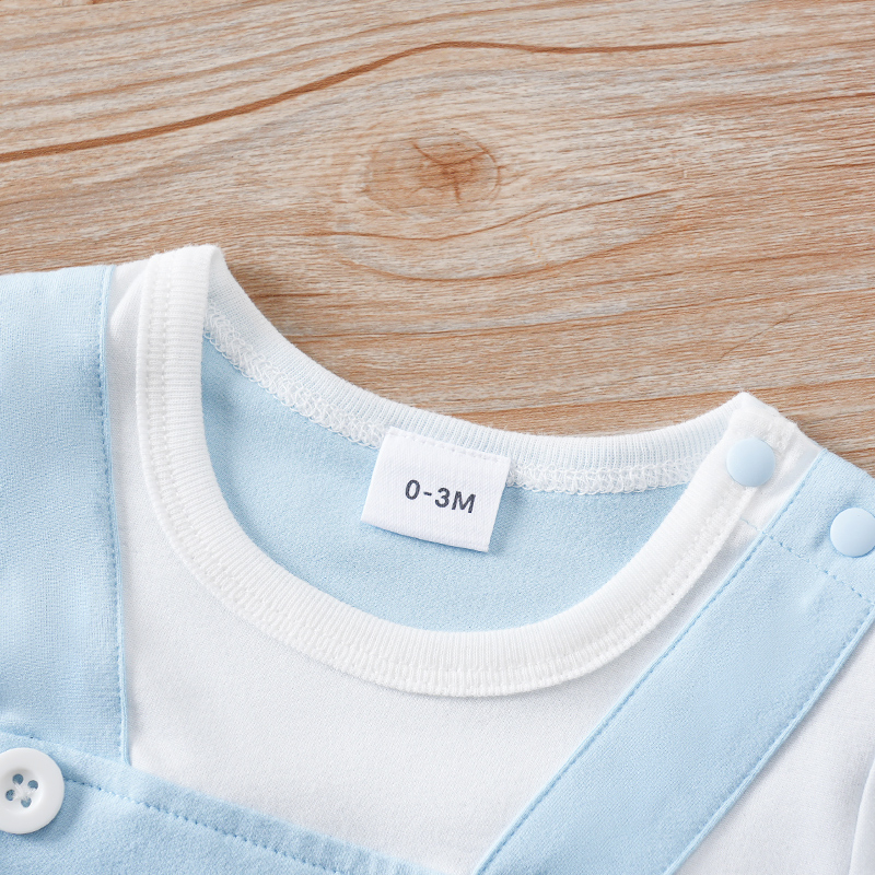 Newborn baby fake two-piece su - огляд і ціна Baby Products On Sale