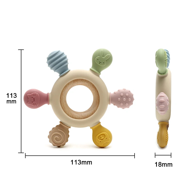 1pc Food Grade Baby Silicone T - огляд і ціна Baby Products Application