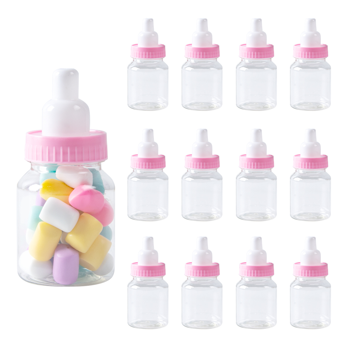 12/24Pcs Baby Shower Bottle Bl - огляд і ціна Baby Products Packaging