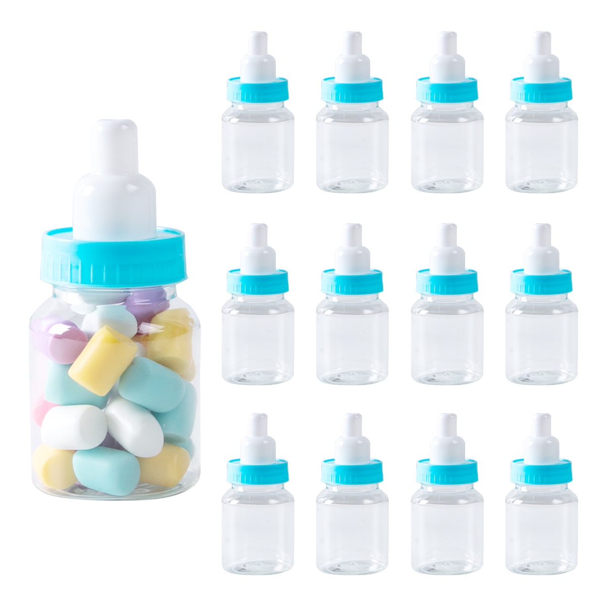 12/24Pcs Baby Shower Bottle Bl - огляд і ціна Baby Products Packaging
