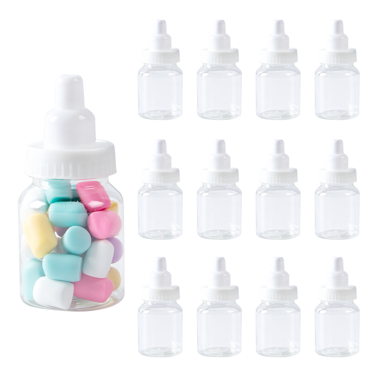12/24Pcs Baby Shower Bottle Bl - огляд і ціна Baby Products Packaging