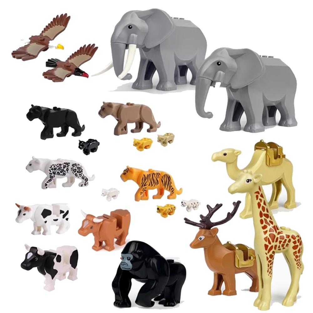MOC City Animal Building Block - огляд і ціна Lego Set City