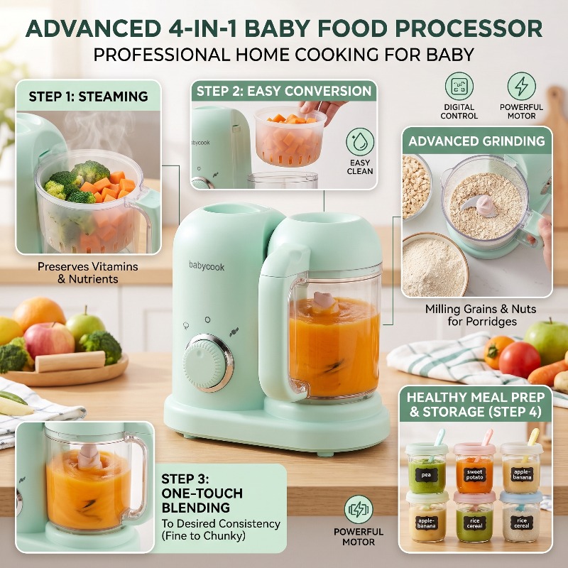 Multi-Function High-precision  - огляд і ціна Baby Food Maker Blender