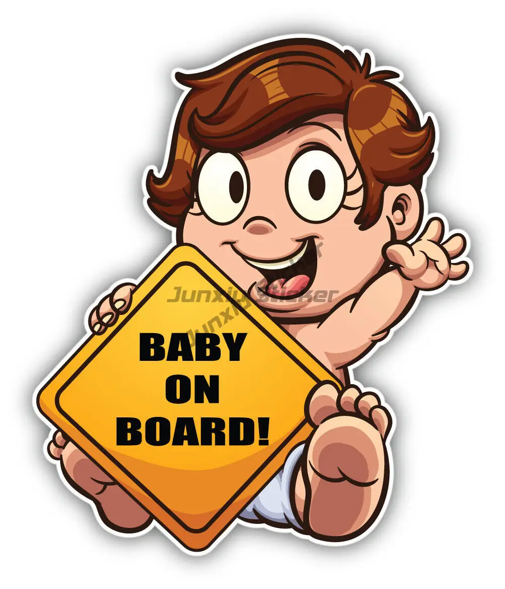 Baby on Board Cartoon Vinyl St - огляд і ціна Baby Products Packaging