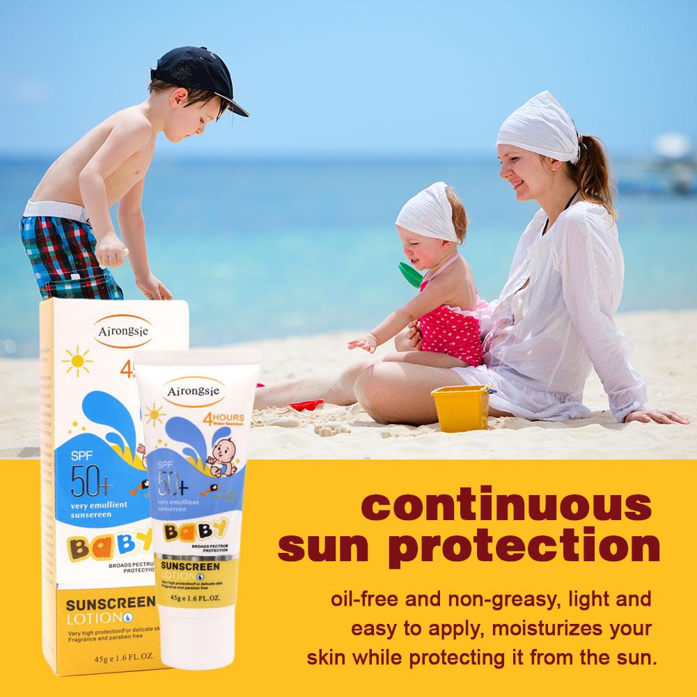 Kids Sun Protection Cream SPF5 - огляд і ціна Baby Sunscreen Lotion