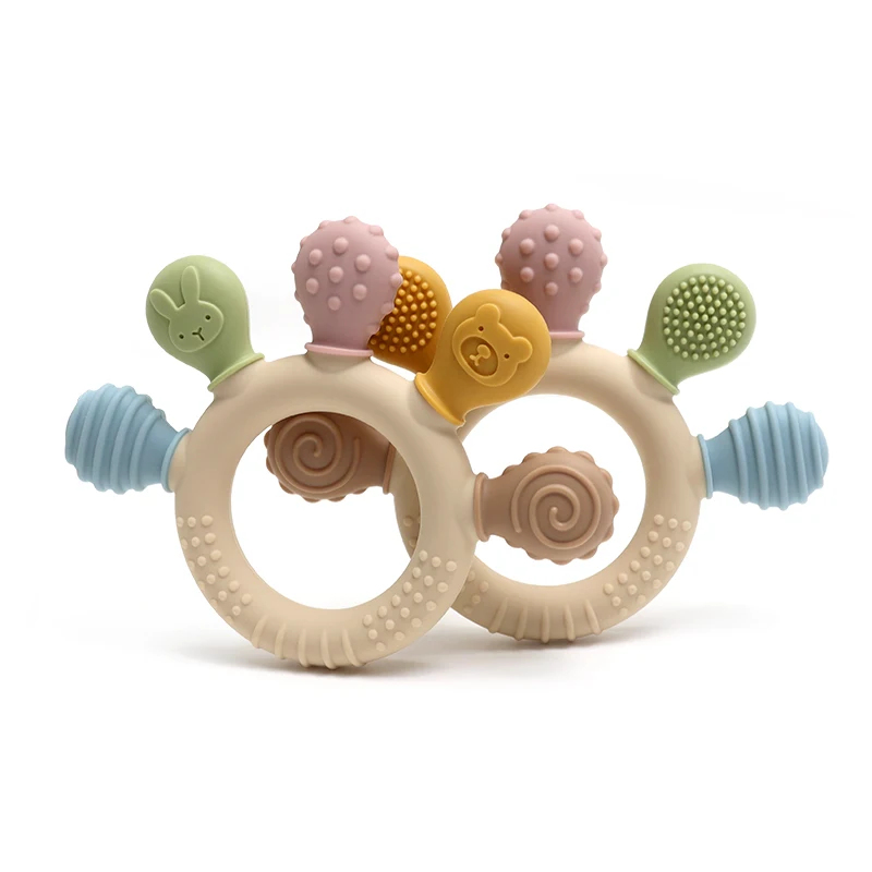 New hand multicolor Silicone B - огляд і ціна Baby Products Application