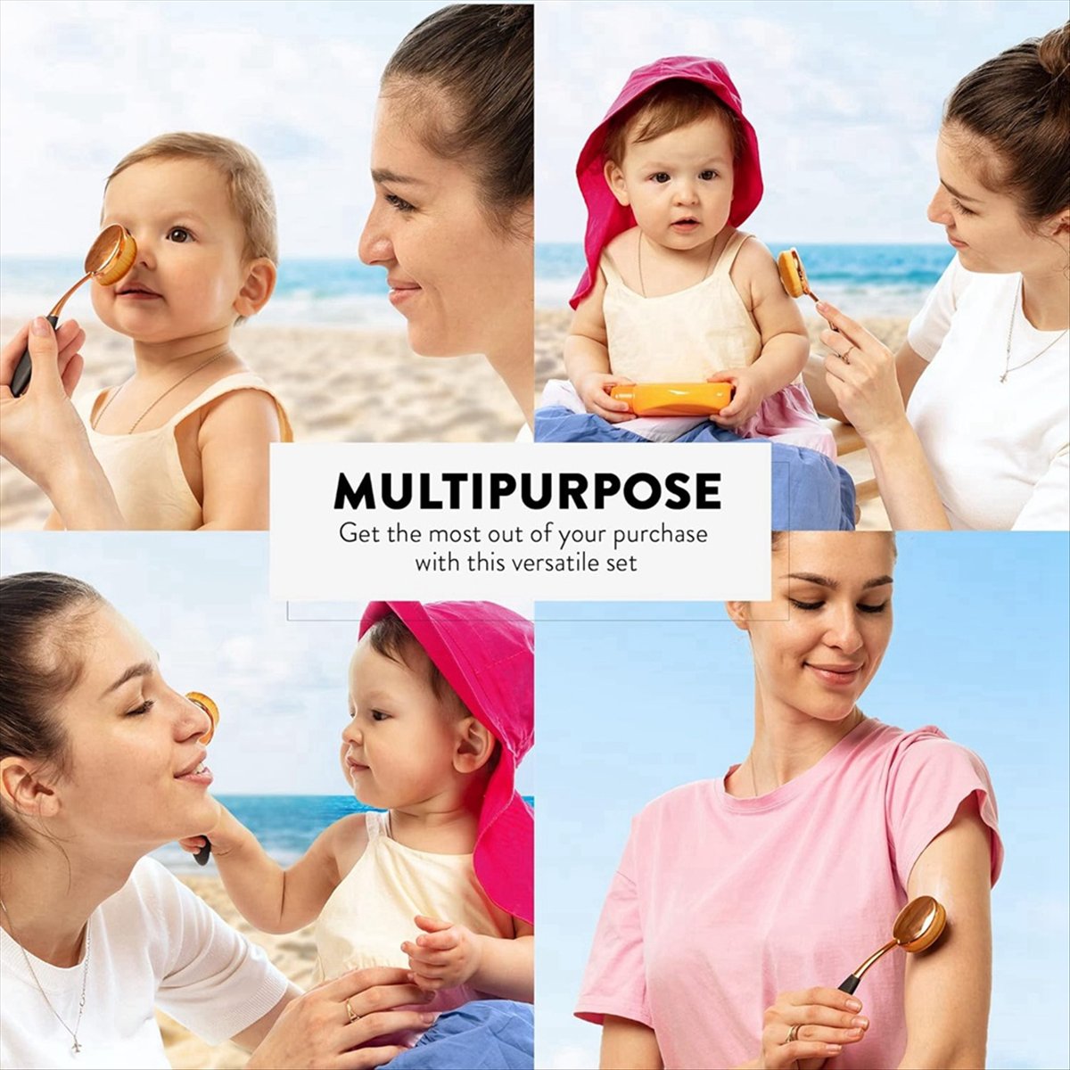 AA83 Sunscreen Brush Set - Lot - огляд і ціна Baby Sunscreen Lotion